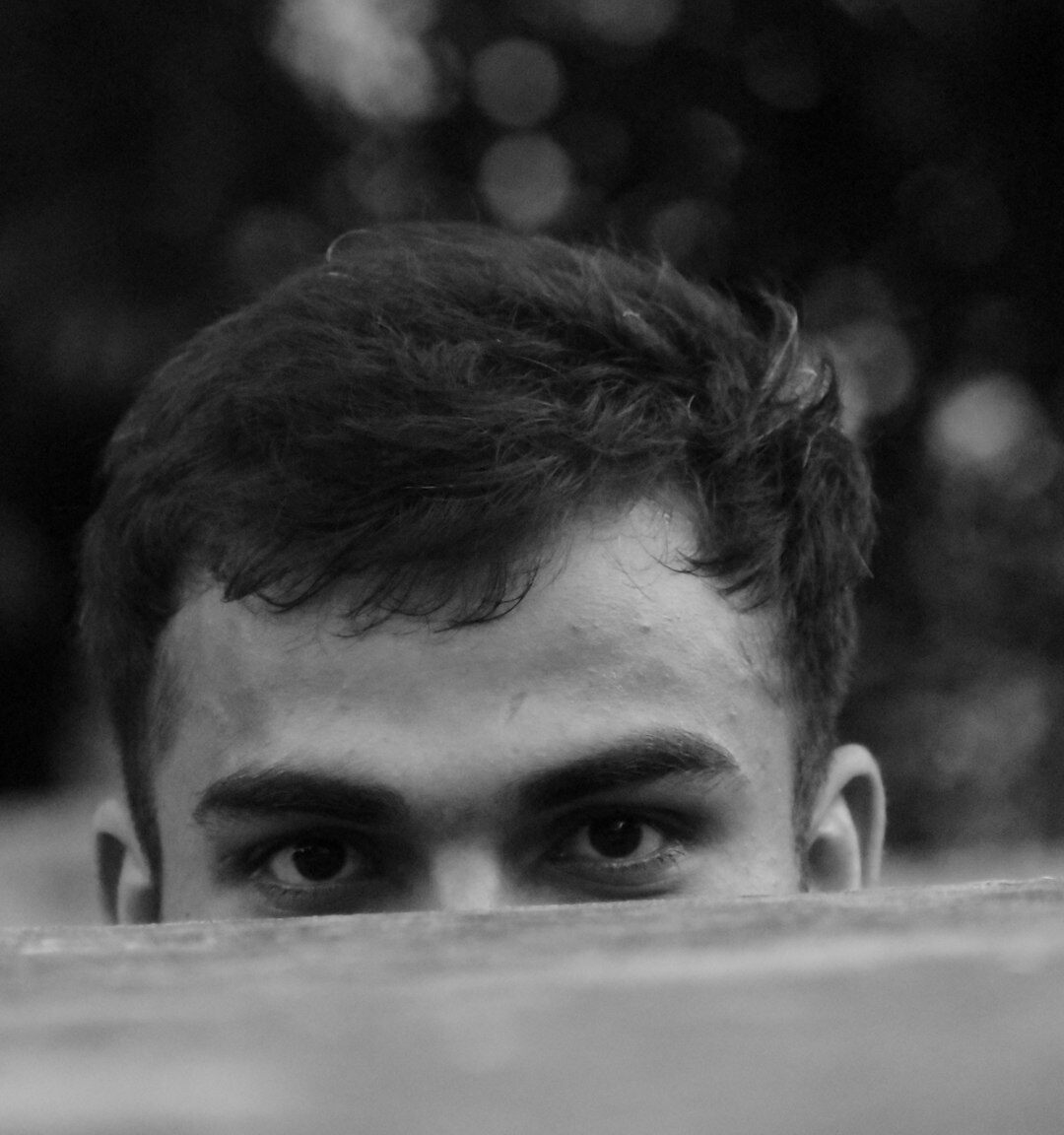 Turkish young man media student portrait