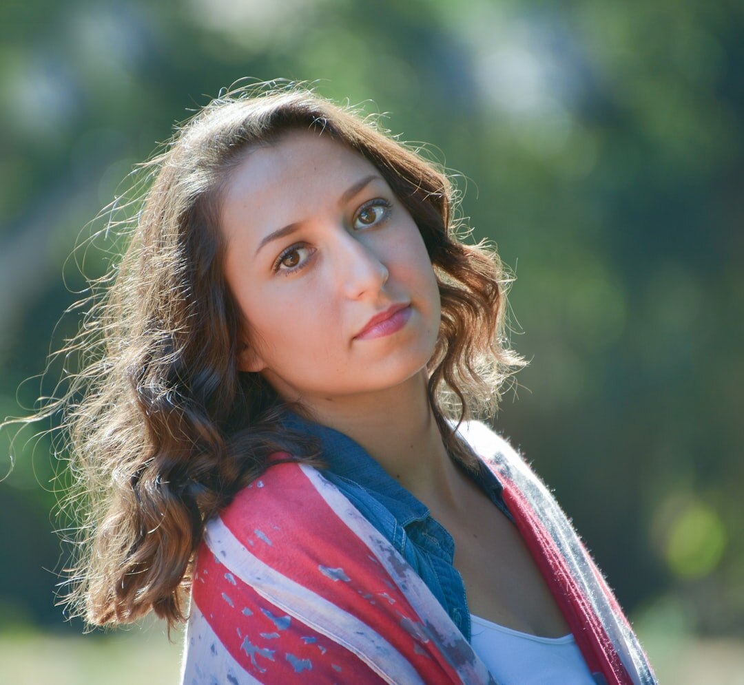 Turkish young woman journalism graduate portrait