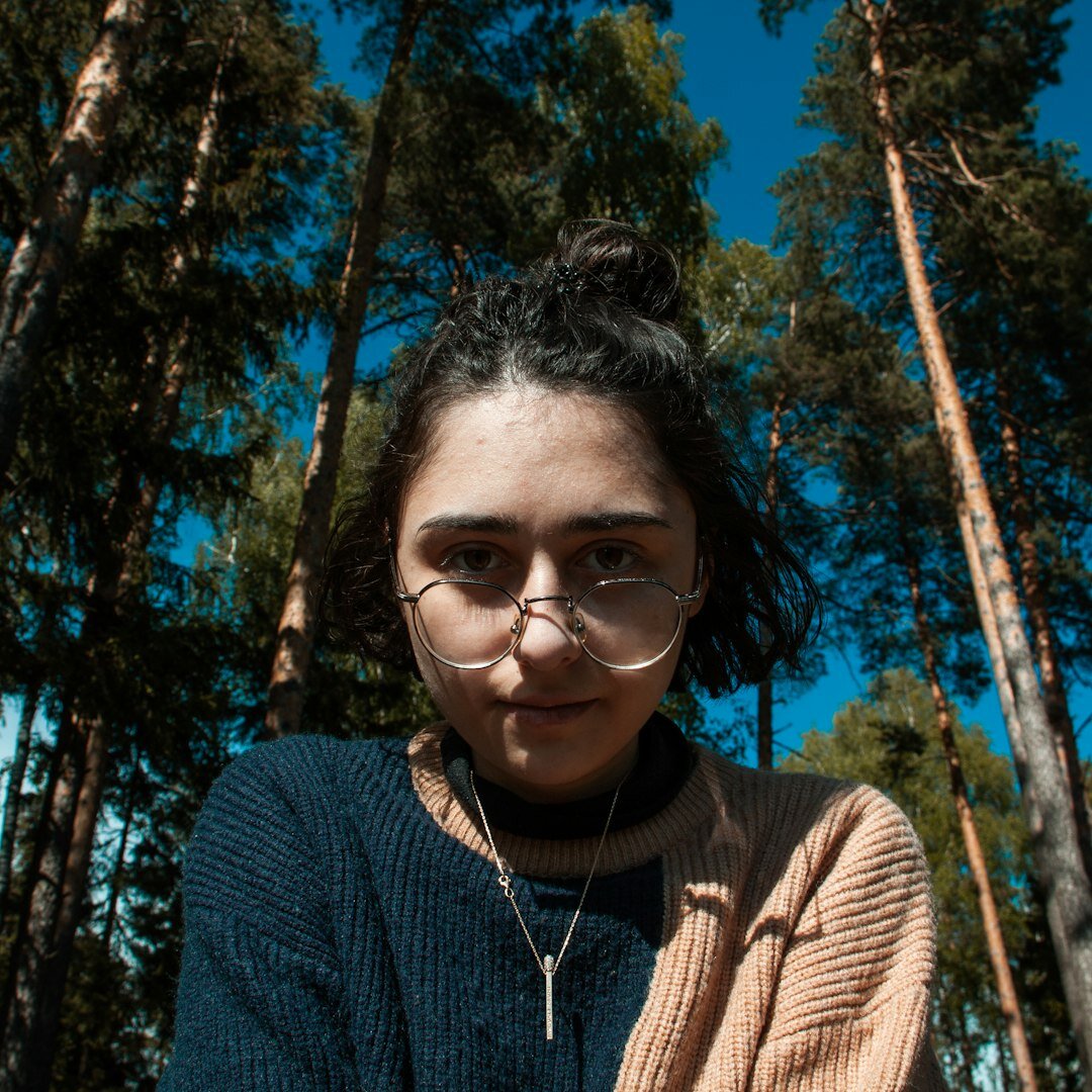 Turkish woman news presenting student portrait